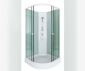 Душевая кабина Arcus Style S-03, 100 x 100 см, стекла - матовые фактурные