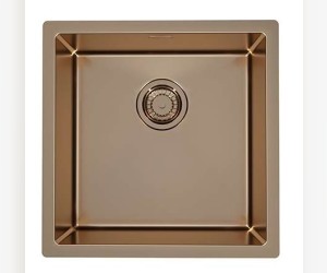 Мойка кухонная Alveus Monarch Quadrix 30 BRS 90 FI 1122689 450х450 мм, медно-красный