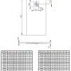 Поддон для душа Radaway Kyntos F, 90 x 80 см, прямоугольный, HKF9080-74