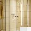 Душевой уголок Radaway Classiс A, 80 х 80 х 170 см, стекло фабрик, профиль белый, 30011-04-06