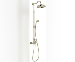 Душевая система Delafon Cleo 1889, E24311-BGG, глянцевое золото