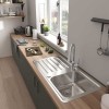 Смеситель Hansgrohe Focus M42 для кухонной мойки с выдвижным изливом, хром глянцевый, 71800000