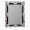 Зеркало прямоугольное Migliore Complementi ML.COM-70.508, черное/ серебро