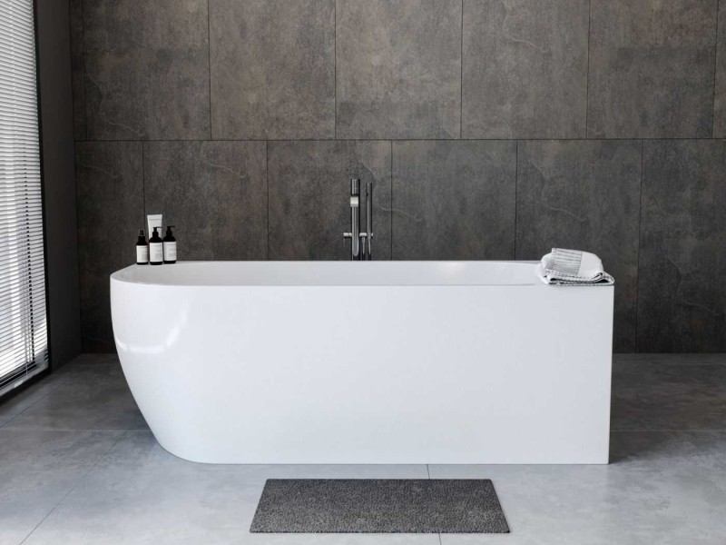 Ванна акриловая Aquanet Family Elegant B 180 x 80 см, правая, белый матовый, 260055