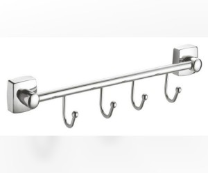 Крючок Fixsen Kvadro FX-61305B-4, хром