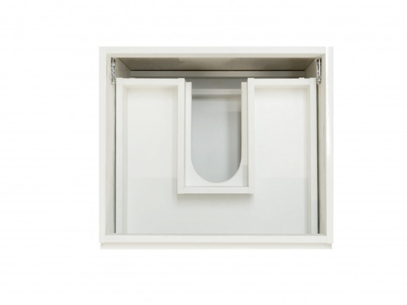 Тумба с раковиной Эстет Dallas Luxe ФР-00002240, 1 ящик, 130 x 48,2 см, подвесная (ФР-00002421)