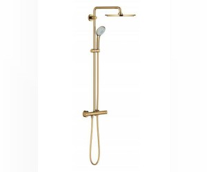 Душевая система с термостатом Grohe Euphoria 310 26075GL0, холодный рассвет глянец