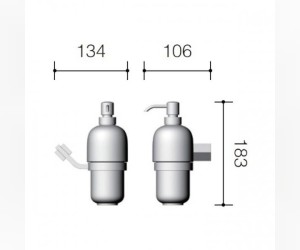 Дозатор Schein Watteau 122D-R