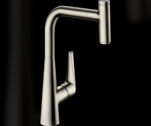 Смеситель Hansgrohe Talis S 300 72821800 для кухни с выдвижным изливом, под сталь