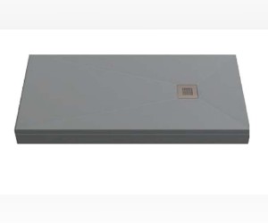 Поддон литьевой Bas Essentia 140 x 70 см, ЛП00073, серый (cement grey)