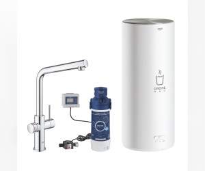 Смеситель Grohe Red II Duo 30325001 для кухонной мойки, с водонагревателем