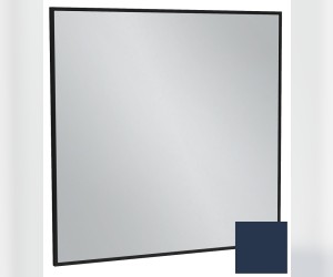 Зеркало Jacob Delafon Silhouette EB1425-S06, 80 х 80 см, лакированная рама темно-синий сатин