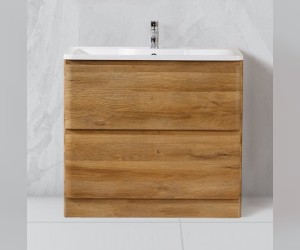 Тумба под раковину BelBagno Albano-800 ALBANO-800-2C-PIA-RR, 80 см, цвет Rovere Rustico