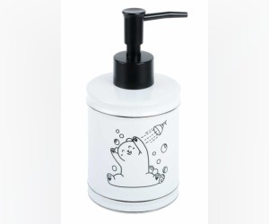 Дозатор Fixsen Teddy черный, белый, FX-600-1