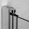 Душевой уголок Radaway EOS KDS 140L/Rx90, 90 х 140 х 197 см, стекло прозрачное