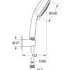 Душевой гарнитур Grohe New Tempesta Cosmopolitan 100 III 27588002 (27588001)