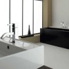 Смеситель Bandini Ice Cube 7501200002LW для раковины, хром/ручка венге