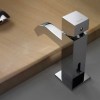 Смеситель Bandini Ice Cube 7501200002LW для раковины, хром/ручка венге