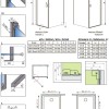 Душевой уголок Radaway Nes Black KDJ I Frame, 100 x 90 см, правая дверь, стекло Frame, профиль черный
