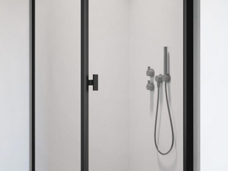 Душевой уголок Radaway Nes Black KDJ I Frame, 100 x 90 см, правая дверь, стекло Frame, профиль черный