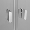 Душевой уголок Am.Pm X-Joy Twin Slide W88G-205-090MT, 90 x 90 см, профиль хром матовый, стекло прозрачное, без поддона