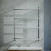 Полотенцесушитель электрический Margaroli Sole 542 BOX 5424704CRNB, высота 65.6 см, ширина 57 см, хром
