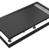 Поддон литьевой Bas Stella 100 x 90 см, ЛП00157, черный (pure black)
