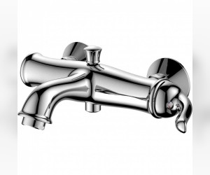 Смеситель для ванны и душа BelBagno Tiffani TIF-VASM-CRM
