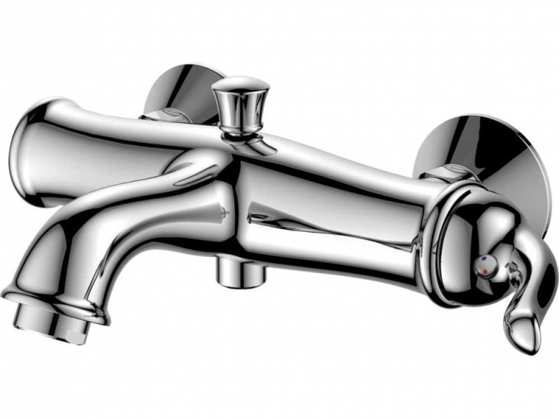 Смеситель для ванны и душа BelBagno Tiffani TIF-VASM-CRM