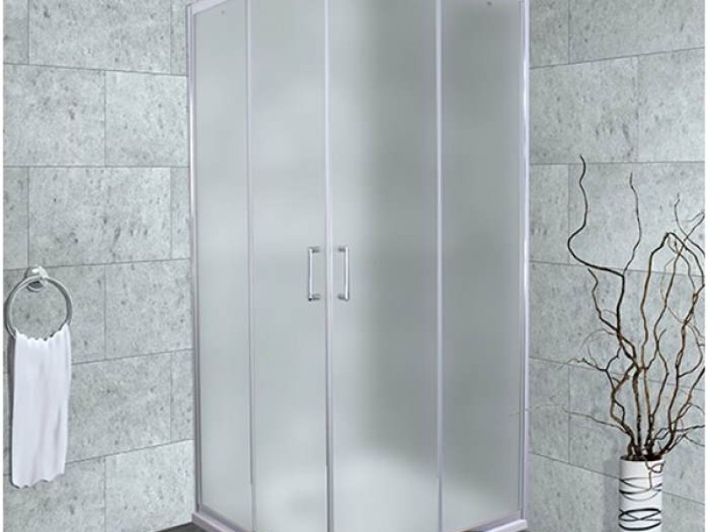 Душевой уголок Timo Altti-618 F Foggy Glass, стекло матовое дымчатое, 80 х 80 х 190 см