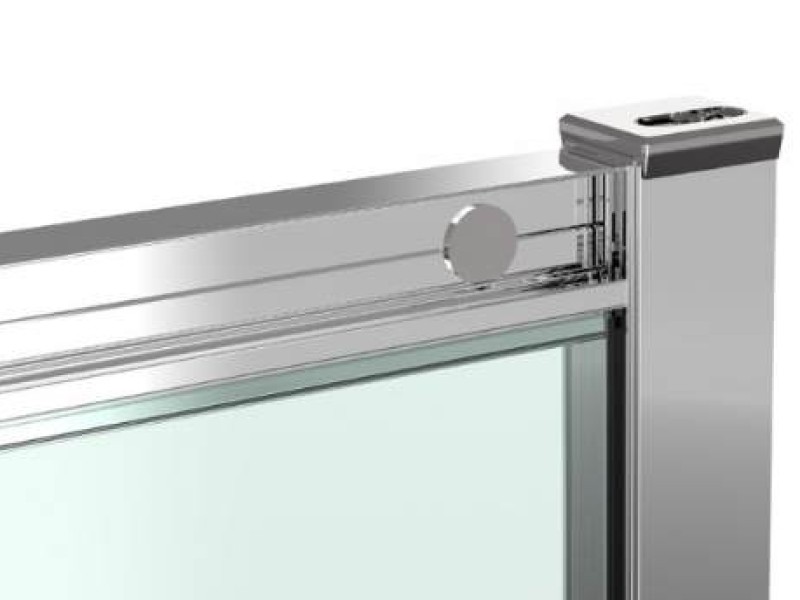 Душевой уголок Timo Altti-618 F Foggy Glass, стекло матовое дымчатое, 80 х 80 х 190 см