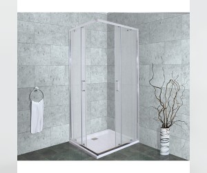 Душевой уголок Timo Altti-618 F Foggy Glass, стекло матовое дымчатое, 80 х 80 х 190 см