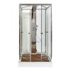 Душевая кабина Deto Z Z122 Espoo 120 x 90 x 220 см с подсветкой, с паром, хром