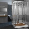 Душевая кабина Deto Z Z122 Espoo 120 x 90 x 220 см с подсветкой, с паром, хром