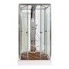 Душевая кабина Deto Z Z122 Espoo 120 x 90 x 220 см с подсветкой, с паром, хром