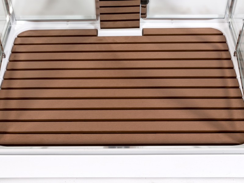 Душевая кабина Deto Z Z122 Espoo 120 x 90 x 220 см с подсветкой, с паром, хром