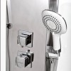 Душевая кабина Deto Z Z122 Espoo 120 x 90 x 220 см с подсветкой, с паром, хром
