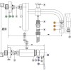Смеситель Bandini Stel 945320PN00SF для ванны/душа, никель