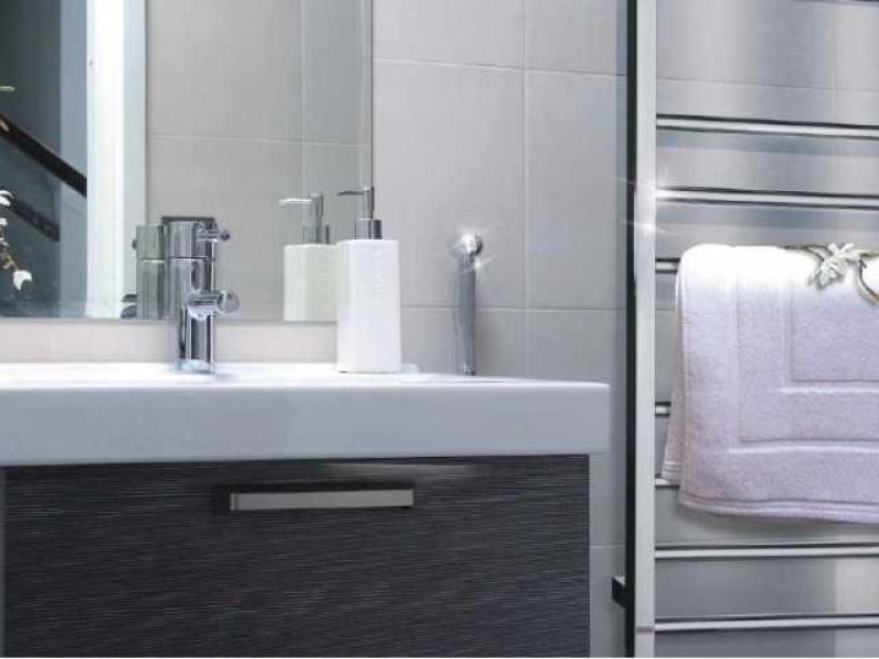 Полотенцесушитель водяной Grota EcoClassic 48 x 90 см, ширина 48 см, высота 90 см, матовый