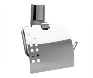 Держатель для туалетной бумаги WasserKRAFT Leine 5025, с крышкой