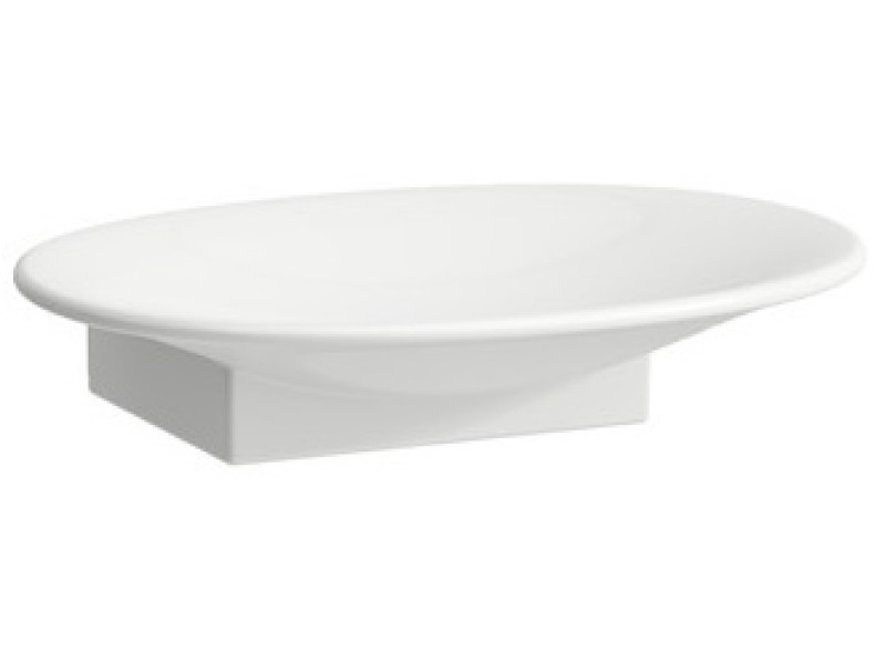 Мыльница Laufen New Classic 8.7385.6.000.000.1, керамика, белый глянцевый