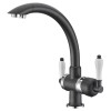 Смеситель Zorg Clean Water ZR 327 YF NICKEL для кухни под фильтр, цвет никель