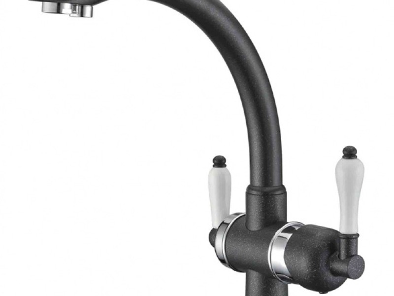 Смеситель Zorg Clean Water ZR 327 YF NICKEL для кухни под фильтр, цвет никель