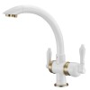 Смеситель Zorg Clean Water ZR 327 YF NICKEL для кухни под фильтр, цвет никель