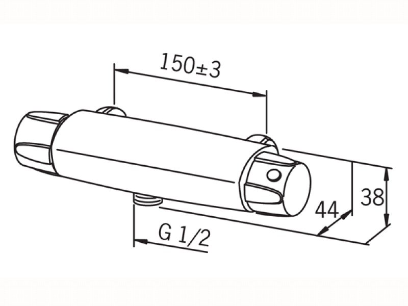 Смеситель Oras Nova 7460 для душа
