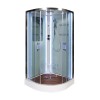 Душевая кабина Deto A 01 100 x 100 см, с крышей, Led с кнопкой
