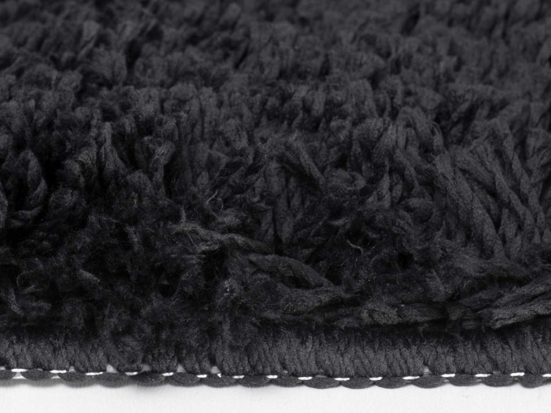 Коврик WasserKraft BM-3941 Caviar напольный, цвет - черный, 60 х 100 см