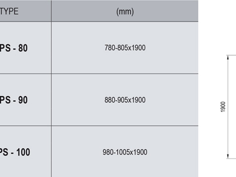 Неподвижная стенка Ravak 10 10PS-90, профиль белый, витраж транспарент, 9UV70100Z1