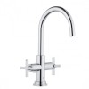 Смеситель Kludi Nova Fonte 201180520 для раковины Classic, хром