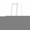 Зеркало в багетной раме Evoform Exclusive Floor BY 6182 111 x 201 см, алюминий